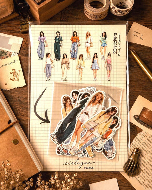 Fashion Girl Stickers — image 2