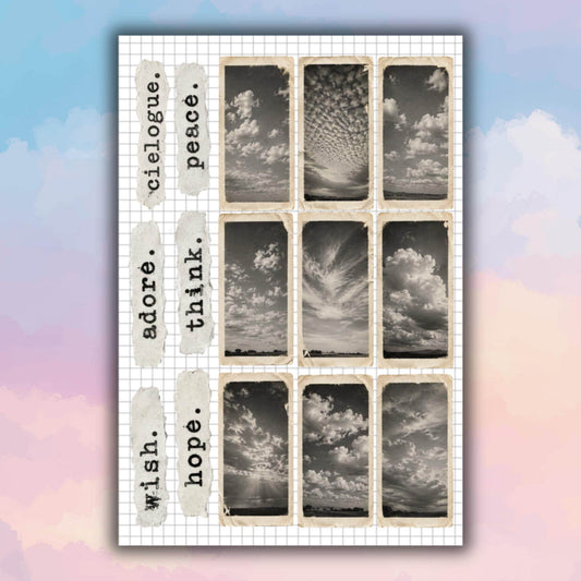 Vintage Sky Sticker Sheet — image 2