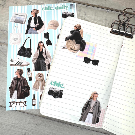 Old Money Sticker Sheet: Chic Journaling — image 2