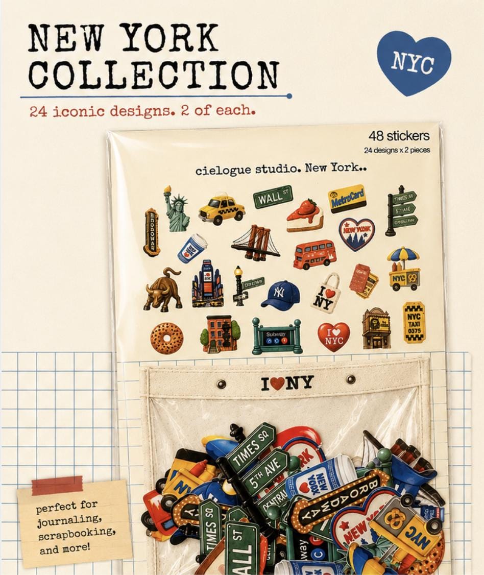 New York City Travel Stickers — image 3