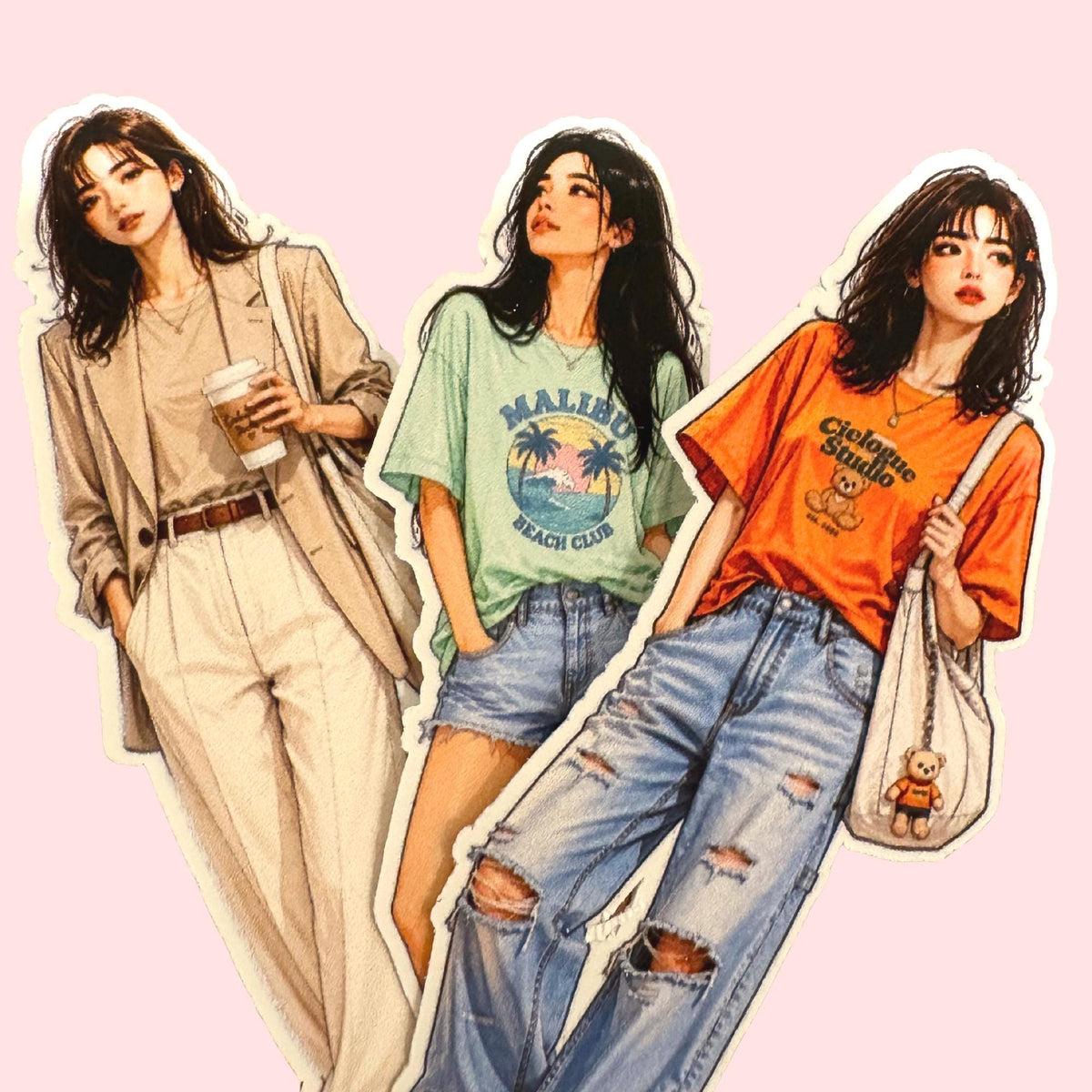 Fashion Girl Stickers — image 5