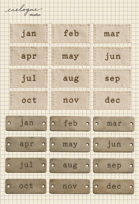 Monthly Date Stickers — image 2