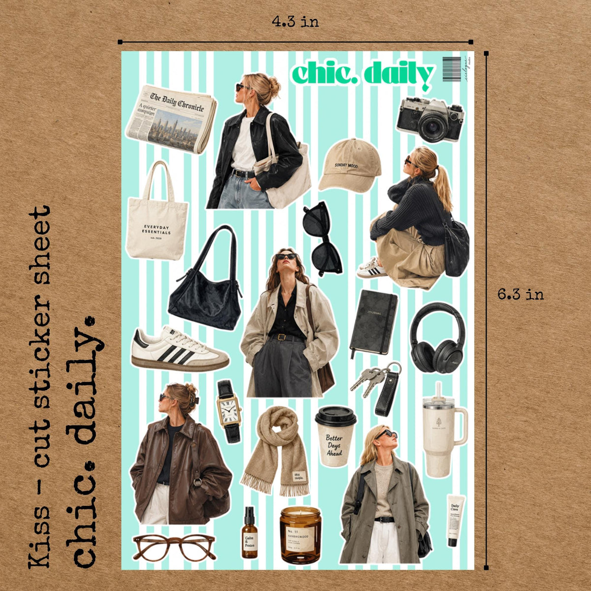 Old Money Sticker Sheet: Chic Journaling — image 3