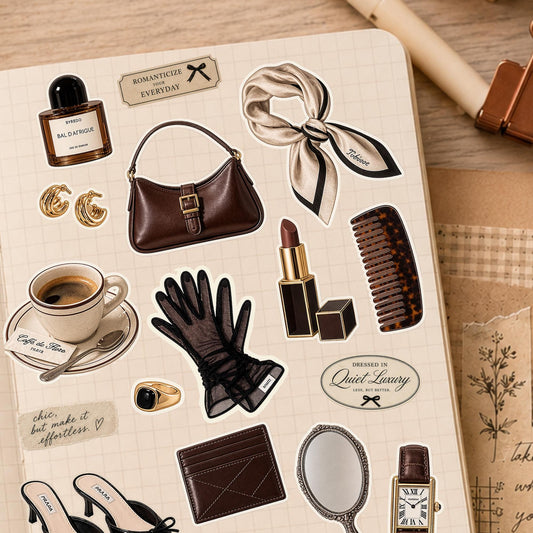 Daily Essentials Sticker Sheet — Brown — image 2