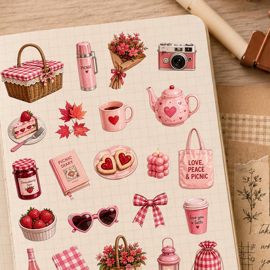 Pink Picnic Sticker Sheet — image 2