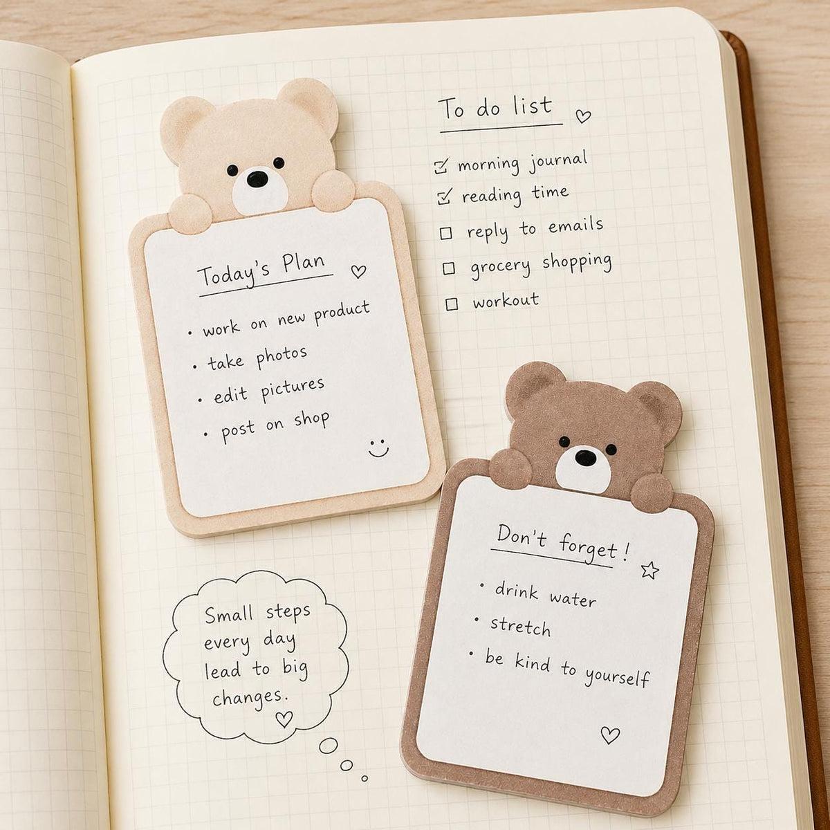Bear Memo Stickers — image 2