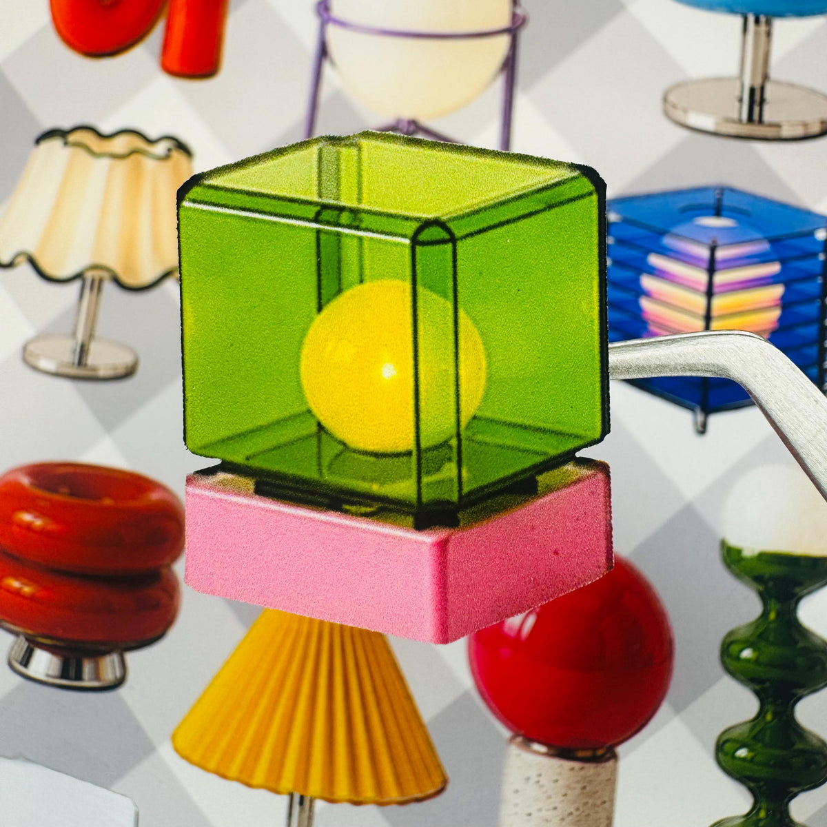 Mid Century Lamp Stickers — image 5