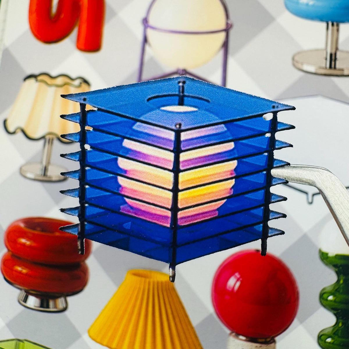 Mid Century Lamp Stickers — image 6