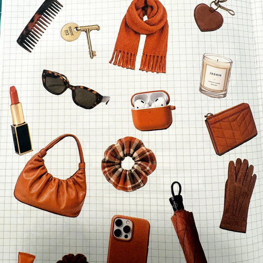Daily Essentials Sticker Sheet — Orange — image 2