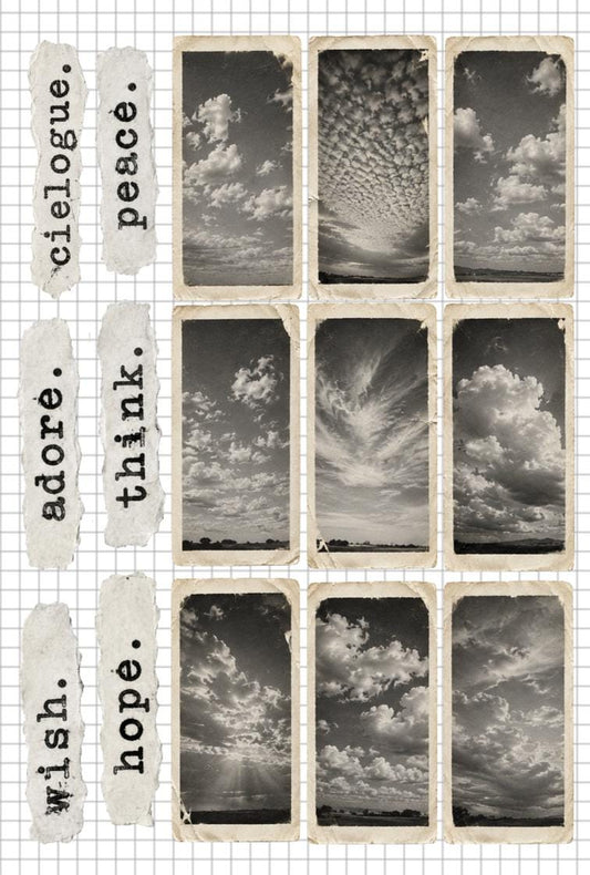 Vintage Sky Sticker Sheet