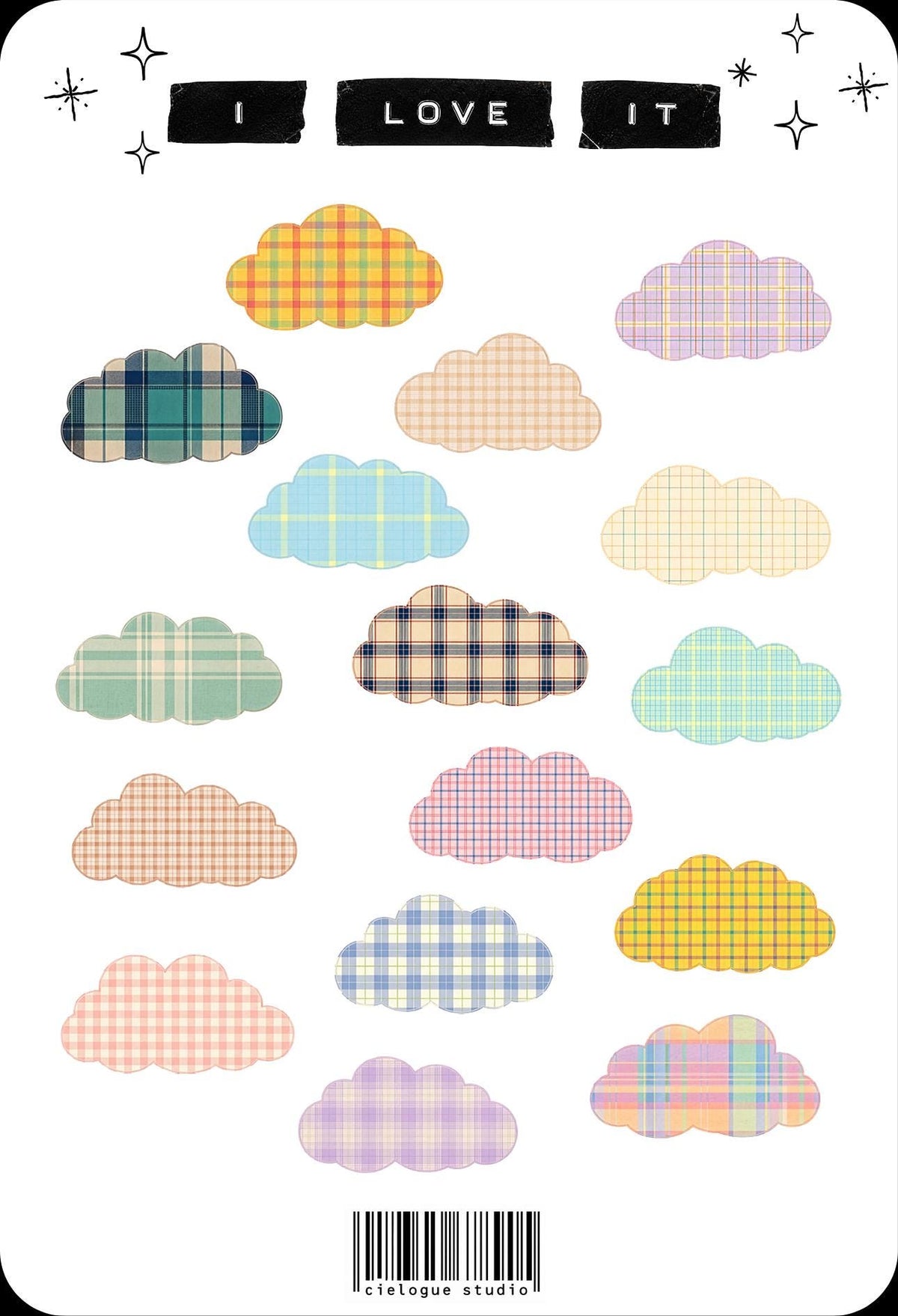 Plaid Sticker Sheet — image 5