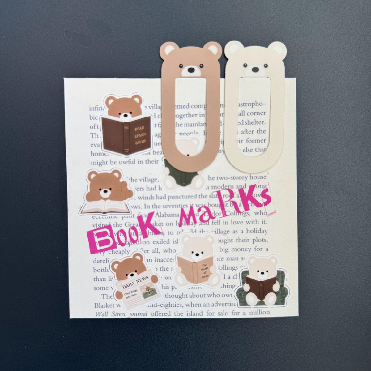 Bear Bookmark Set of 2 — image 4