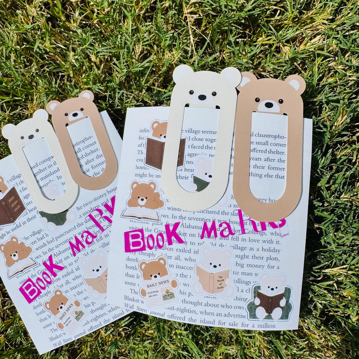 Bear Bookmark Set of 2 — image 6