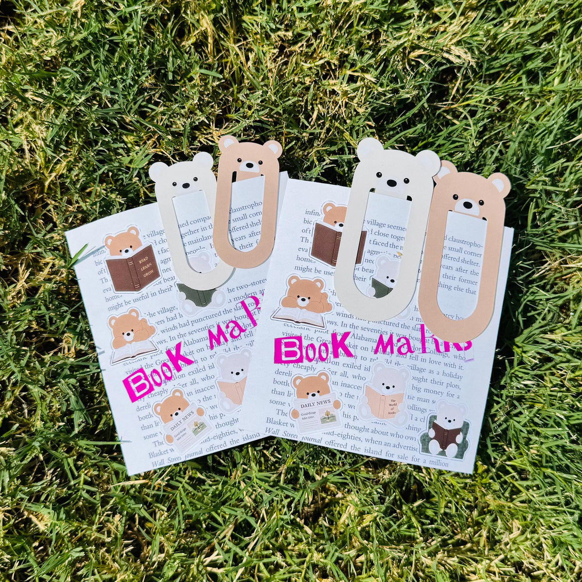 Bear Bookmark Set of 2 — image 3