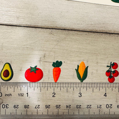 Vegetable Mini Stickers - 48 pcs — image 6