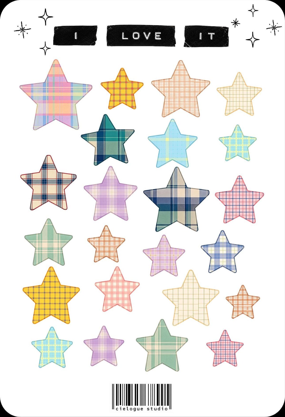 Plaid Sticker Sheet — image 7